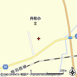 升形児童館周辺の地図