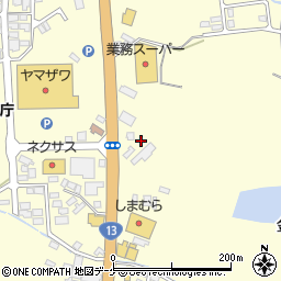 山形県新庄市金沢2019周辺の地図