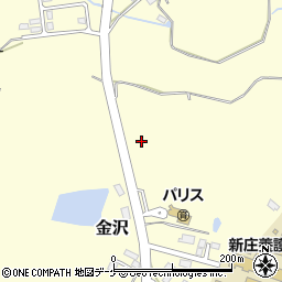 山形県新庄市金沢1877周辺の地図