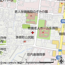 有料老人ホームサニーハウス茅原周辺の地図