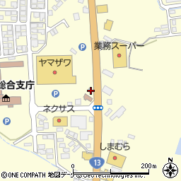 山形県新庄市金沢2017周辺の地図