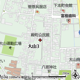 殿町公民館周辺の地図