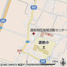 山形県鶴岡市渡前中屋敷16周辺の地図