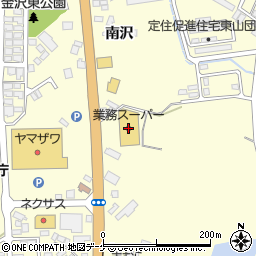 ジャパンケア新庄金沢周辺の地図