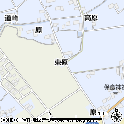 宮城県栗原市志波姫八樟東原周辺の地図