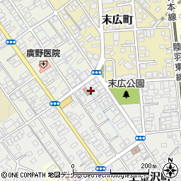山形県新庄市上金沢町3周辺の地図