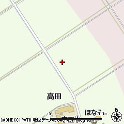 山形県鶴岡市高田イカリタ周辺の地図