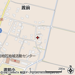 山形県鶴岡市渡前中屋敷126周辺の地図