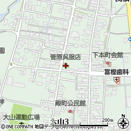 菅原呉服店周辺の地図