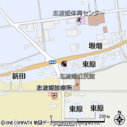 ＪＡ志波姫ＳＳ周辺の地図