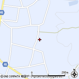 山形県東田川郡庄内町三ケ沢白山口53-1周辺の地図