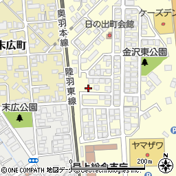 山形県新庄市金沢2064周辺の地図