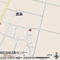 山形県鶴岡市渡前中屋敷123周辺の地図