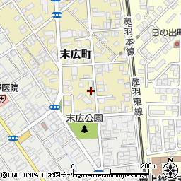 山形県新庄市末広町14-30周辺の地図