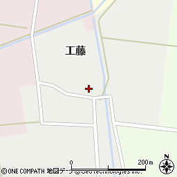 山形県鶴岡市工藤34周辺の地図