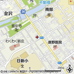 戸田酒菓子店周辺の地図