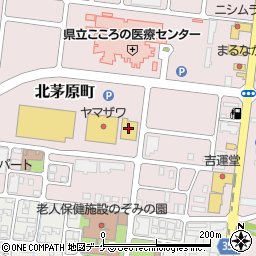 株式会社ヤマザワ薬品ドラッグ　鶴岡茅原店周辺の地図