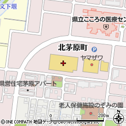 ダイユーエイト鶴岡店周辺の地図