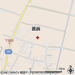 山形県鶴岡市渡前北谷地6周辺の地図