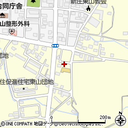山形県新庄市金沢1615周辺の地図
