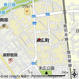 有限会社深田酒店周辺の地図