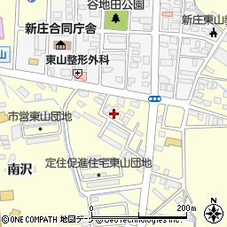 山形県新庄市金沢1593周辺の地図
