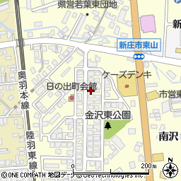 山形県新庄市金沢1572周辺の地図