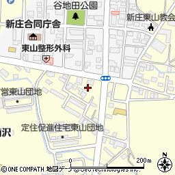 山形県新庄市金沢1589周辺の地図