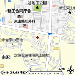 山形県新庄市金沢1591-3周辺の地図