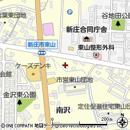 山形ヤクルト販売株式会社新庄センター周辺の地図