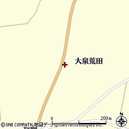 宮城県登米市中田町上沼大泉荒田87-3周辺の地図