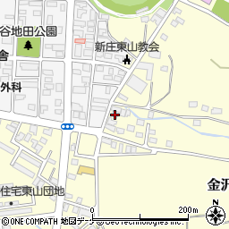 山形県新庄市金沢1442周辺の地図