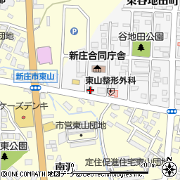 富士フイルムＢＩ山形株式会社　新庄営業所周辺の地図