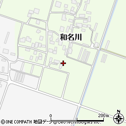 三洋塗料販売株式会社　鶴岡営業所周辺の地図