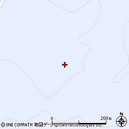 岩手県一関市花泉町永井鞍懸山周辺の地図