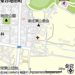 山形県新庄市金沢1441-11周辺の地図