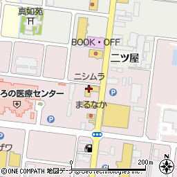 ファッションワールドニシムラ鶴岡店周辺の地図
