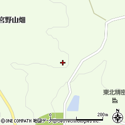 宮城県栗原市築館下宮野山畑26周辺の地図