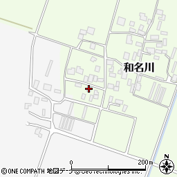 山形県鶴岡市和名川23周辺の地図