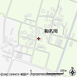 山形県鶴岡市和名川43周辺の地図