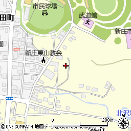 山形県新庄市金沢1439周辺の地図