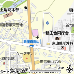 山形県新庄市金沢1478周辺の地図