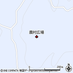 農村広場周辺の地図