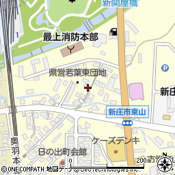 山形県新庄市金沢1643周辺の地図