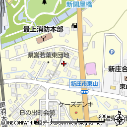山形県新庄市金沢1484周辺の地図
