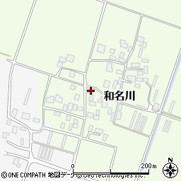 山形県鶴岡市和名川44周辺の地図