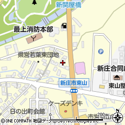 山形県新庄市金沢1485周辺の地図