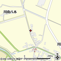 宮城県栗原市若柳川南葉ノ木272周辺の地図