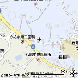 宮城県登米市石越町北郷遠澤195-3周辺の地図