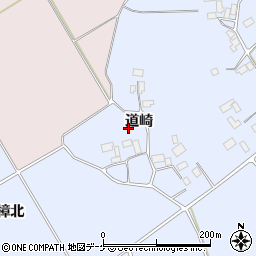 宮城県栗原市志波姫八樟（道崎）周辺の地図